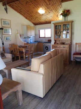 Lounge area of cottage 26 - Seaside Cottages Fish Hoek