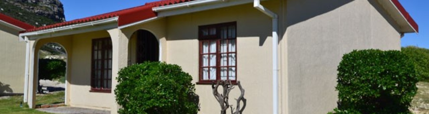 Outside View of cottage 78,Medium 2 Bedroom Cottage, Fish Hoek Chalets,things to do in fish hoek