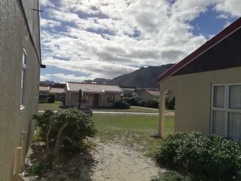 Sideview from Cottage 65 at Seaside Cottages Fish Hoek