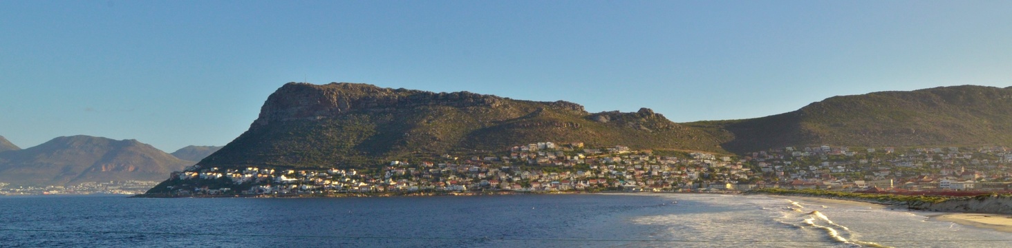 Panoramic View Fish Hoek Bay from Clovelly