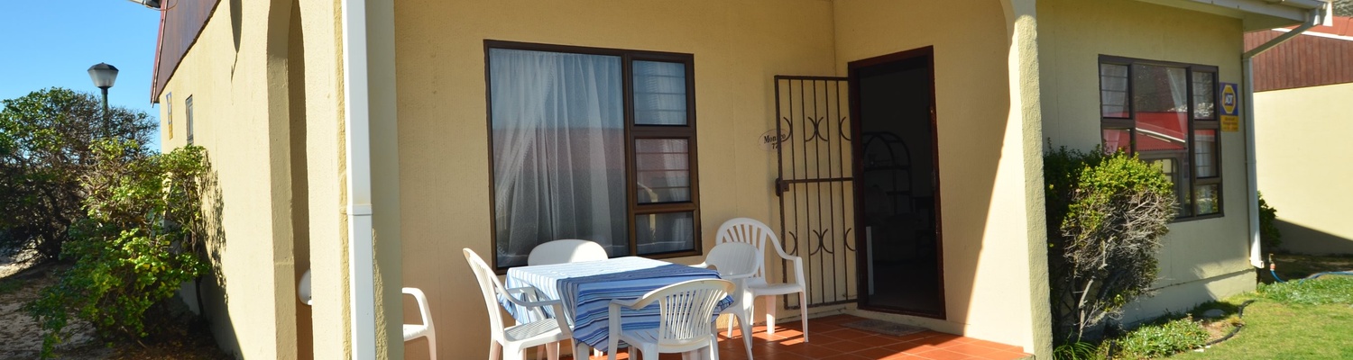 Accommodation in Cape Town,Outside View of cottage 72,Large 2 Bedroom Cottage,Fish Hoek Chalets,things to do in fish hoek
